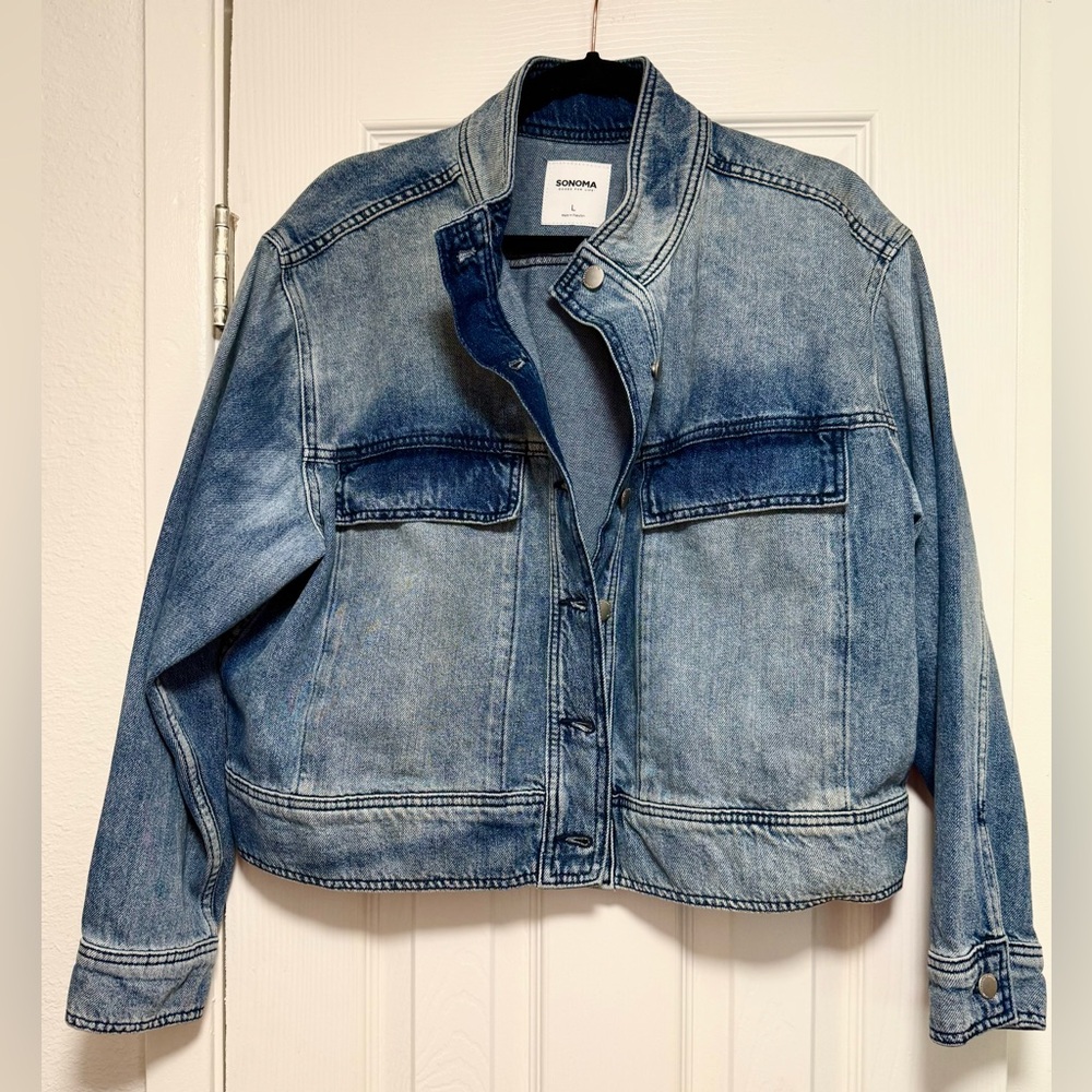 Sonoma Blue Jean Jacket Classic Design
